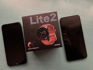Lote 2 smartphone Xiaomi e orologio Mibro Lite 2