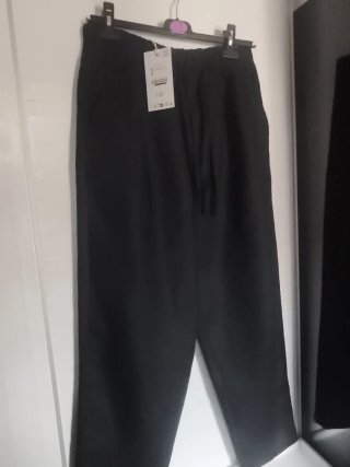 Pantalón Negro Zara Talla S