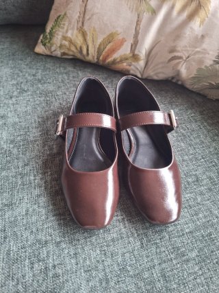Manoletinas Parfois Marrones Talla 36