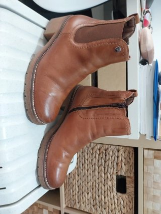 Botines Marrones Estilo Chelsea