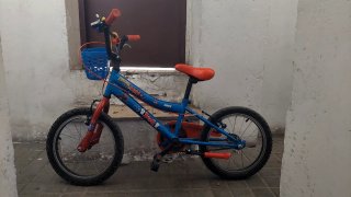 Bicicleta Infantil Spiderman 16 pulgadas