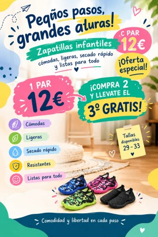OFERTA Zapatillas Limberun Tipo Barefoot 3X2