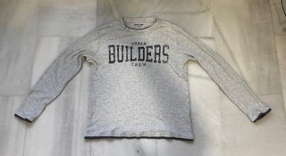 Camiseta Sfera Men Gris Manga Larga