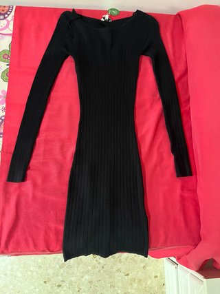 Vestido largo negro