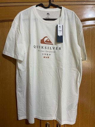 Camiseta Quiksilver Blanca Talla XL