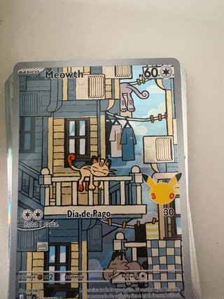 Carta Pokémon Meowth