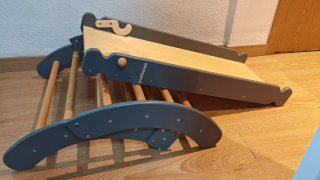 Triángulo Escalada con Tobogán reversible Pikler