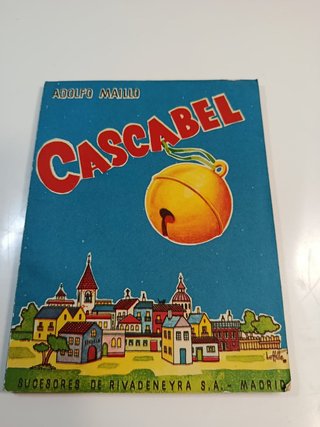 Cascabel Adolfo Maillo cartilla lectura antigua