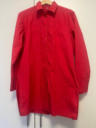 Camisa Roja de Manga Larga