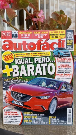 Revista Autofácil Nº 140 Junio 2012 - Mazda 6