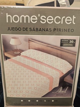 Juego de Sábanas Pirineo 150cm Home'secret