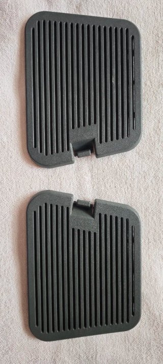 2 Tapas Acceso Pilotos Traseros Opel Astra F