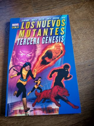 Marvel Gold Los nuevos mutantes tercera genesis