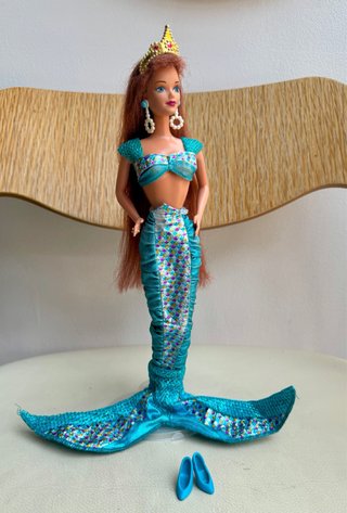 Barbie Midge Jewel Hair Mermaid 1995 rossa