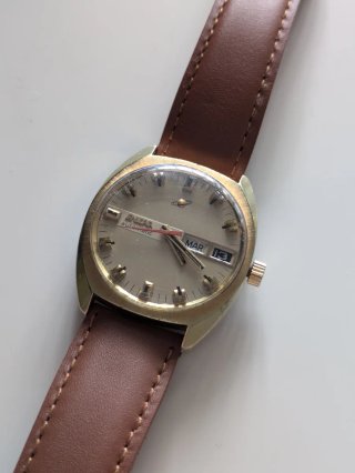 Reloj vintage Enicar automatico (Día/Fecha) 35mm