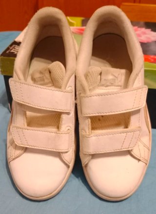Scarpe Puma bambina bianche