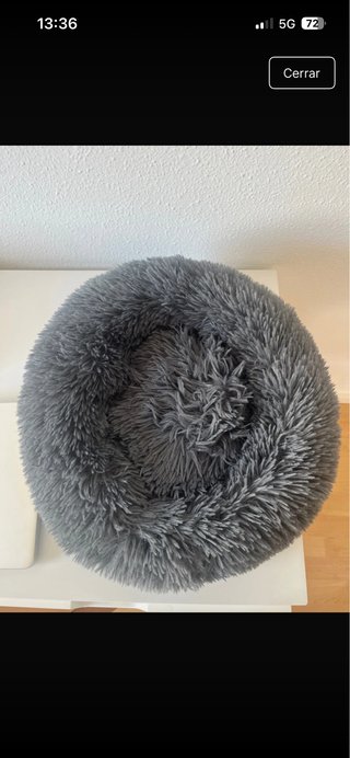Cama para gato redonda. 40cm de diametro