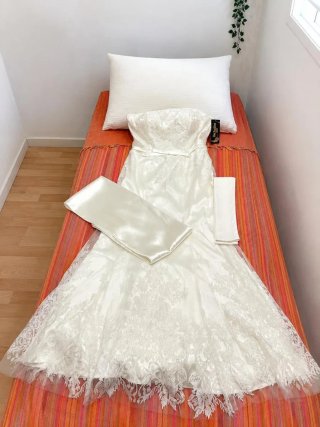 Vestido de novia(sin uso, 100% nuevo y negociable)
