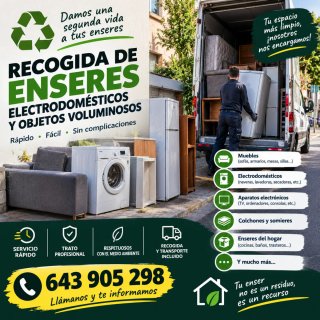 Recogida de enseres