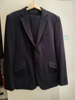 Traje de Caballero Adolfo Domínguez. Azul marino.