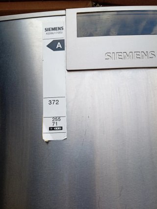 Frigorífico Siemens KG36U170EU Plateado