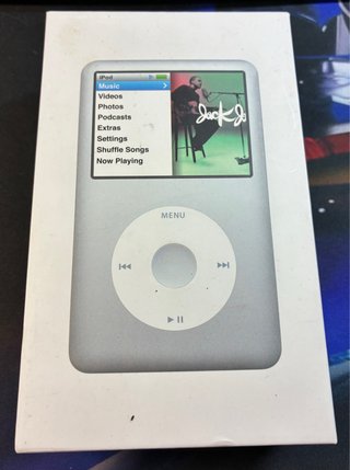 Caja Original iPod Classic 120GB Silver