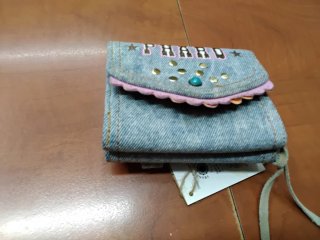 Portafoglio Phard in jeans
