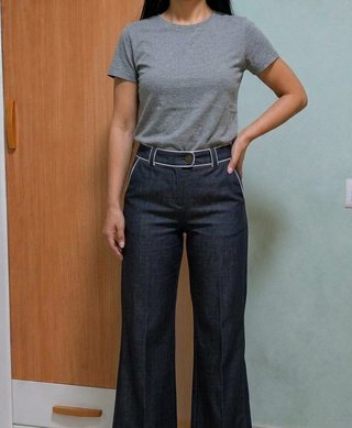 Pantalones anchos elegantes + regalo