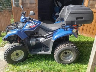 Quad Kymco MXU 250 Azul
