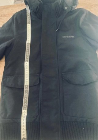 Chaqueta Carhartt Negra abrigo chaquetón