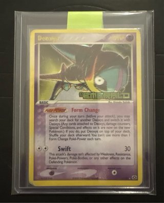 Deoxys 2/106 Holo rare ex emerald Pokémon inglese