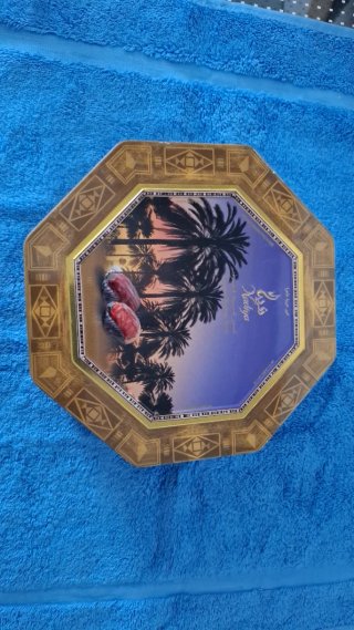 Caja Metálica Decorativa Octogonal