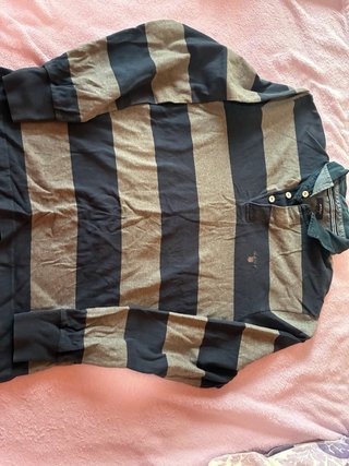 Camisa Rugby Gant Rayas Azul y Gris