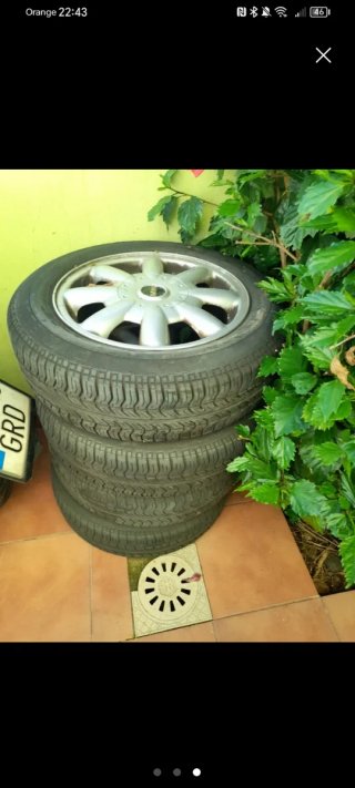 4 Llantas con Neumáticos Mini Cooper