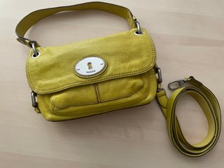 Bolso Cartera Fossil Piel Verde