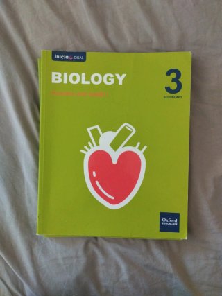 Librro biología 3 eso en ingles