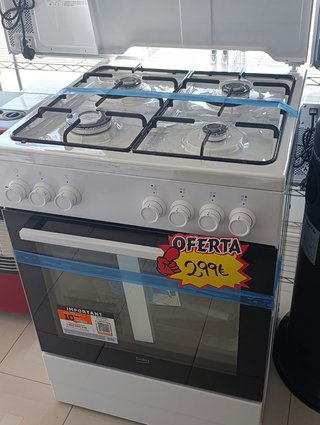 OFERTA! COCINA COMPLETA DE GAS/ELÉTRICA BEKO