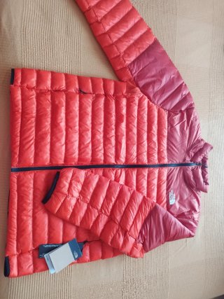 Plumífero The North Face WindWall™ Rojo