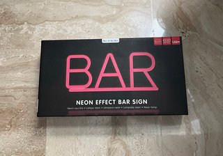 Letrero Neón BAR