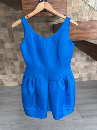 Vestido de fiesta Amaya Arzuaga azul