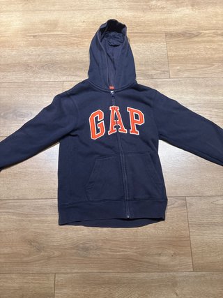 Sudadera GAP Azul con Cremallera talla niño 10 11