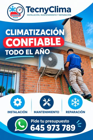 Instalación de aires y calefacción.