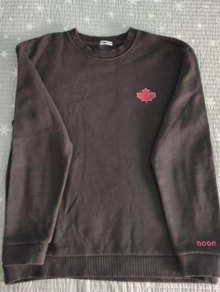 Sudadera Noon Marrón Talla XS