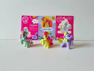 3 Personaggi My Little Pony con Cartine