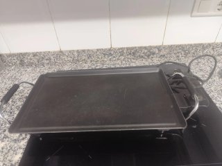 Plancha de cocina eléctrica