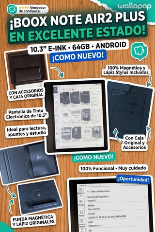 BOOX Note Air2 Plus 64GB