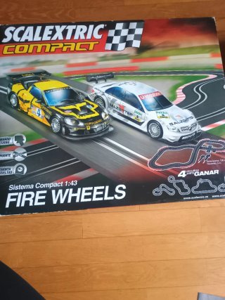 Scalextric Compact Fire Wheels