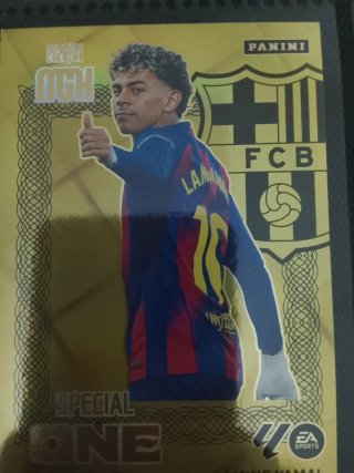 Cromo Panini Lamine Yamal Gold 2026/27
