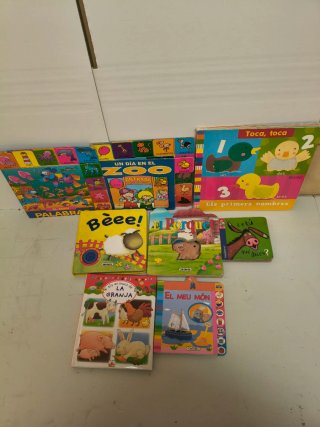 Lote 8 libros infantiles