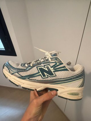 Zapatillas New Balance 740 Blancas y Verdes
